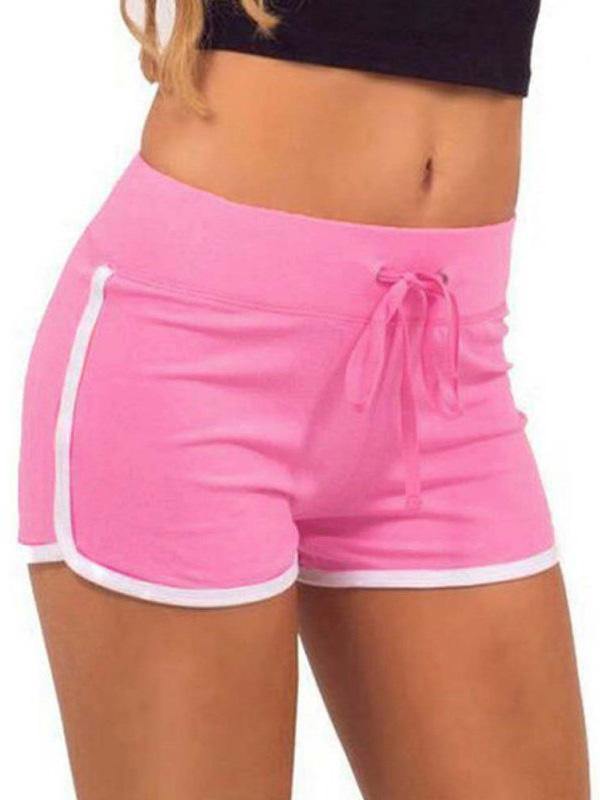 Women's Sports Sweat-absorbent Shorts Elastic Yoga Hot Pants - CHALIER