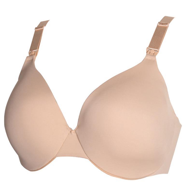 Maternity Bra Mothers Thin Feeding Nursing Seamless Bra The Underwire Outside - CHALIER