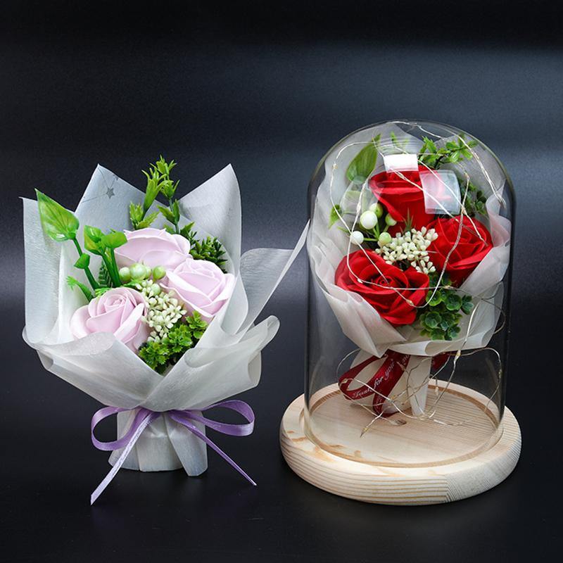 Forever Flowers Luxury Beauty Love Real Eternal Roses Gift for Women Birthday Anniversary - CHALIER