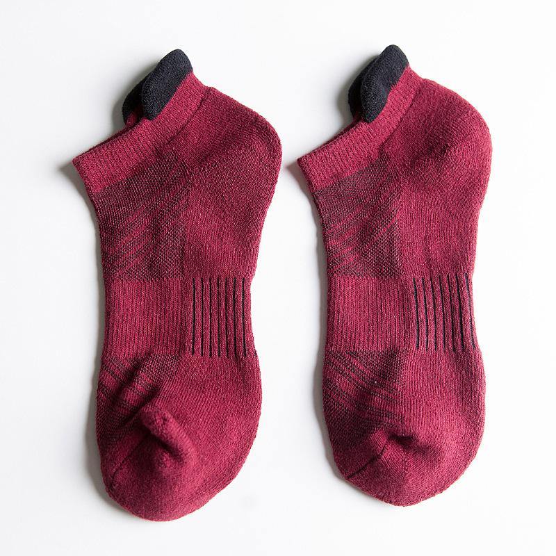 Chalier Men Athletic Socks Breathable Mesh 5 Pack - CHALIER