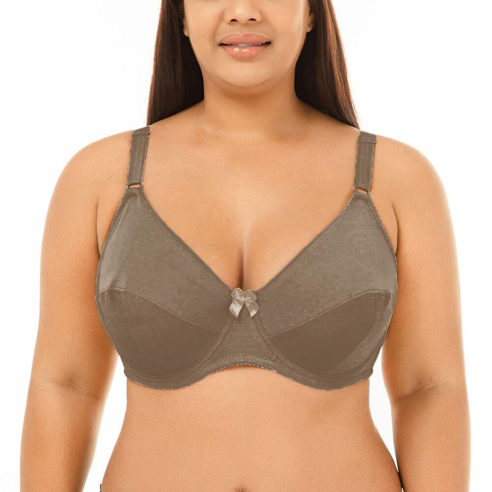 Women's Plus Size Sexy Push Up Breathability Comfort Padded Bra - CHALIER
