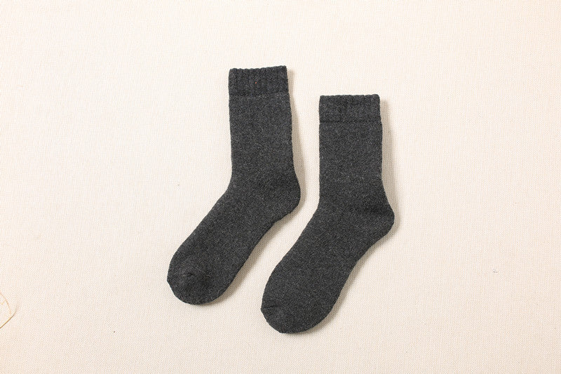 Men's Wool Socks Thicken 5 Pack