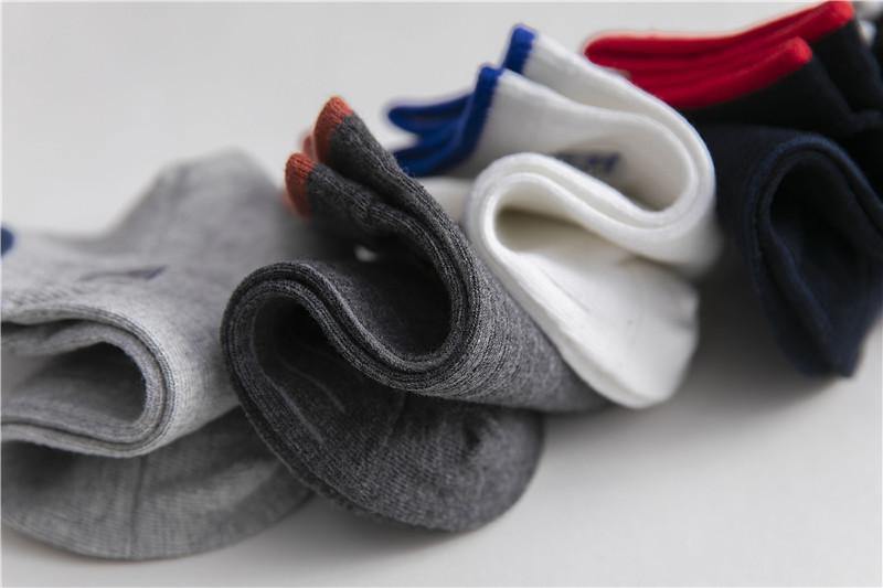 Chalier Men Athletic Cotton Socks Breathable 5 Pack - CHALIER