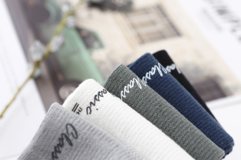 Chalier Men Sports Ankle Socks Mesh 5 Pack