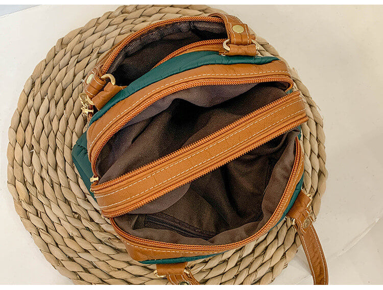 Women Stitch Shoulder Handbag