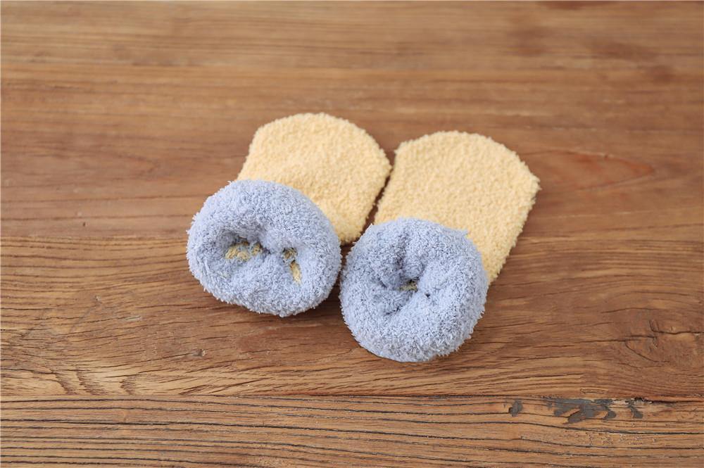 Womens Winter Warm Fuzzy Slipper Socks Cute Animals Socks Set 6 Pairs - CHALIER