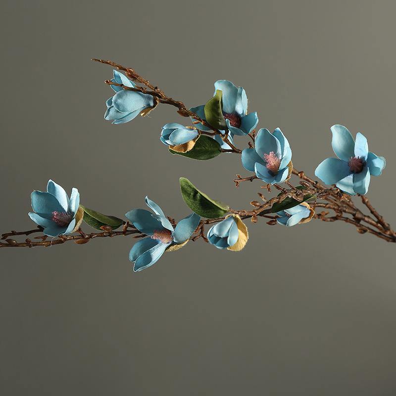 Artificial Magnolia Bouquet Fake Flower For Wedding Home Decoration - CHALIER