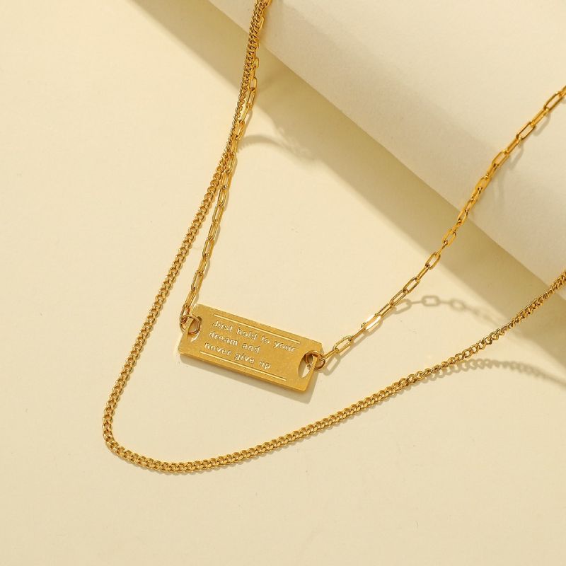 Female Fashionable Necklaces Women Gold Choker Design Jewelry