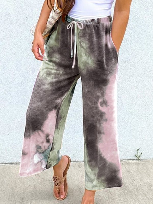 Women's Casual Long Fashion Tie-Dye Loose Pants