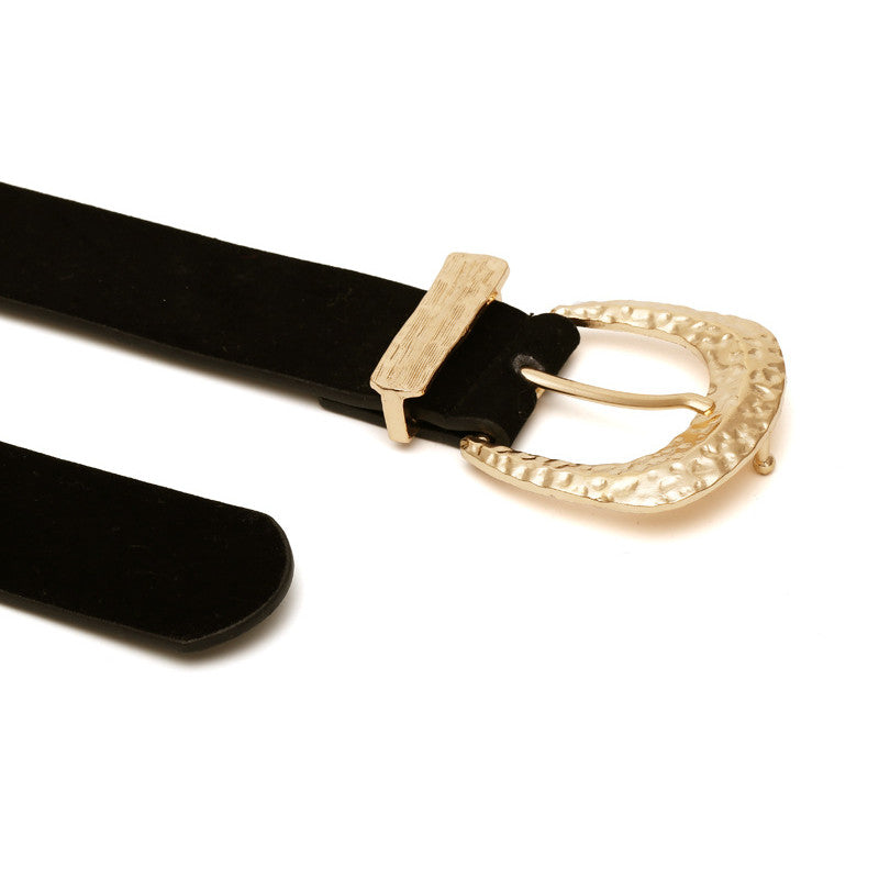 Women Design Dress Belt Fashion Gold Metal Belt