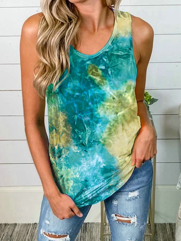 Women's Fashion Top Casual Hot Colorful Tank