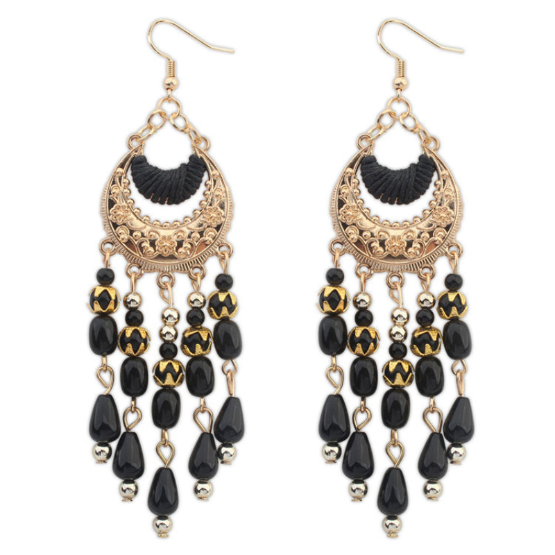 Female Bohemian Earrings Women Tassels Drop Earrings