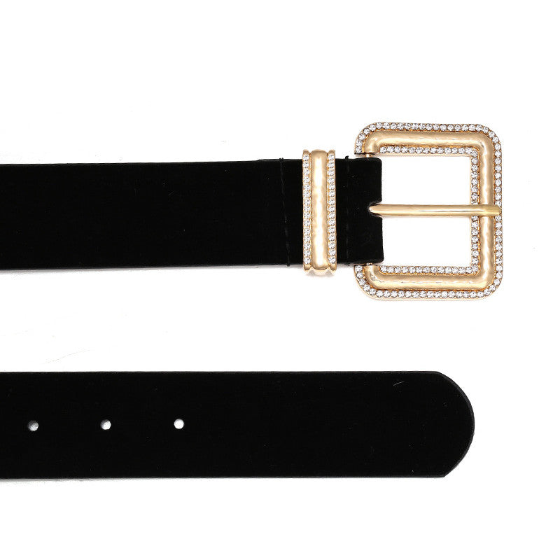 Women Fashion Dress Belt Hot Gold Metal Belt