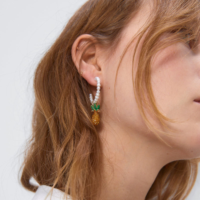 Female Fashionable Earrings Women Pineapple Drop Earrings