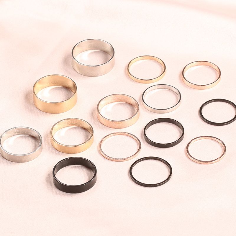 Female Hot Rings Woman Design Fashionable Cool Jewelry Set