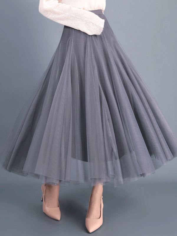 Women's Fashion Long Skirt Princess Skirt