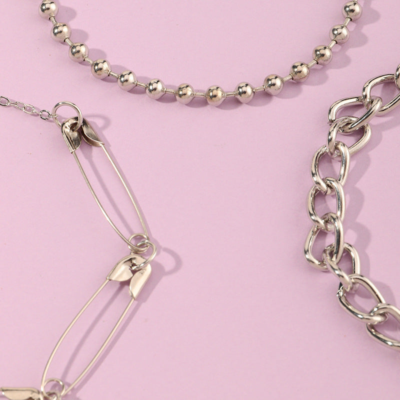 Female Design Bracelets Women Hot Sliver Jewelry Set