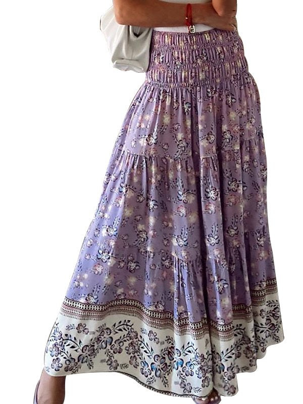 Women's Fashion Skirt Bohemia Long Skirt