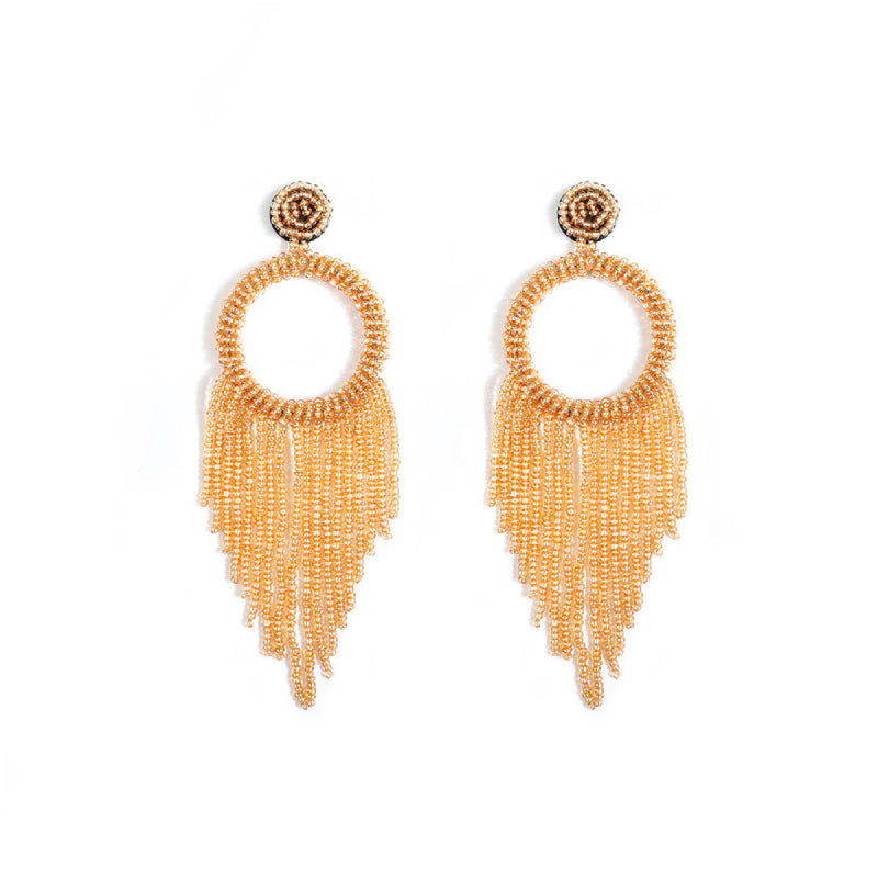 Female Bohemia Earrings Women Tassels Drop Earrings