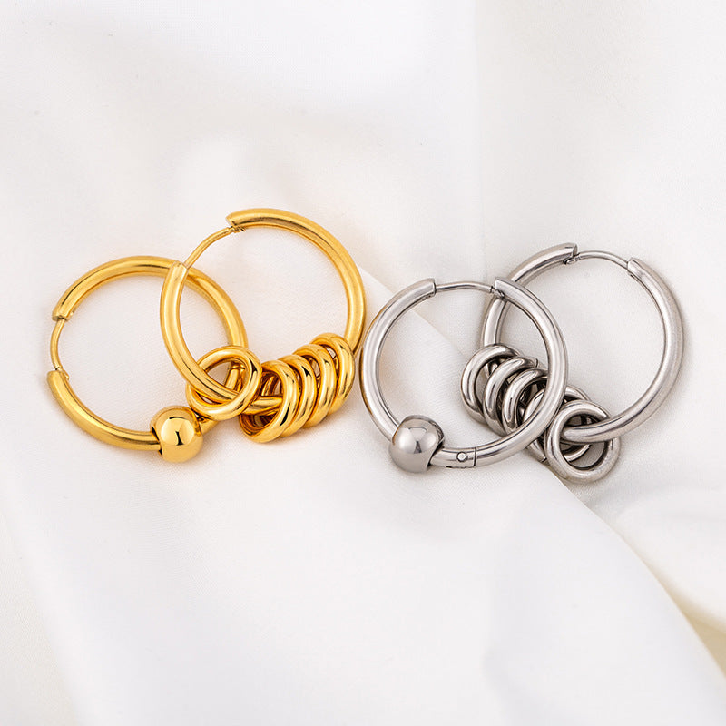 Female Hot Earrings Women Design Hoops Earrings