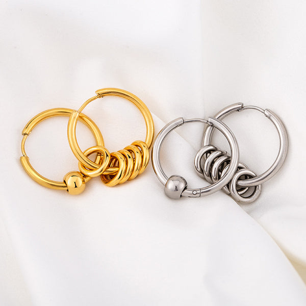 Female Hot Earrings Women Design Hoops Earrings