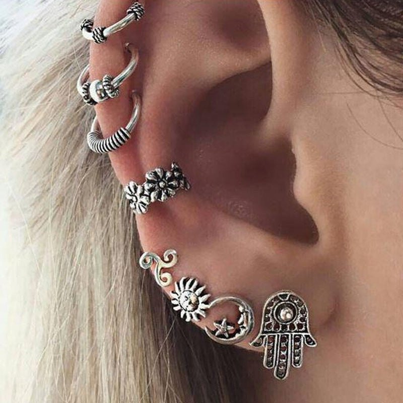 Female Fashionable Earrings Women Hot Design  Wire Ear Loop