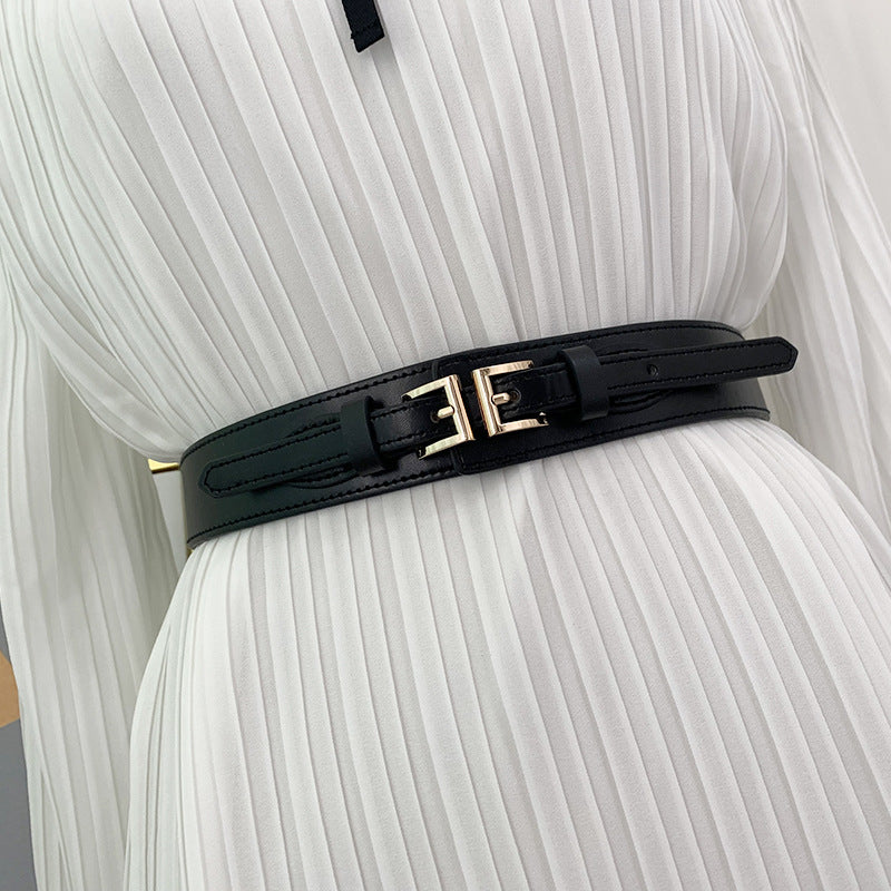 Women Design Dress Belt Elastic Belt