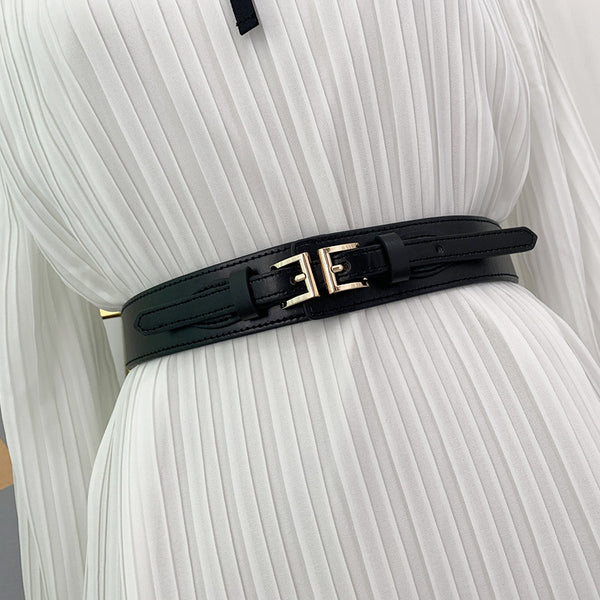Women Design Dress Belt Elastic Belt
