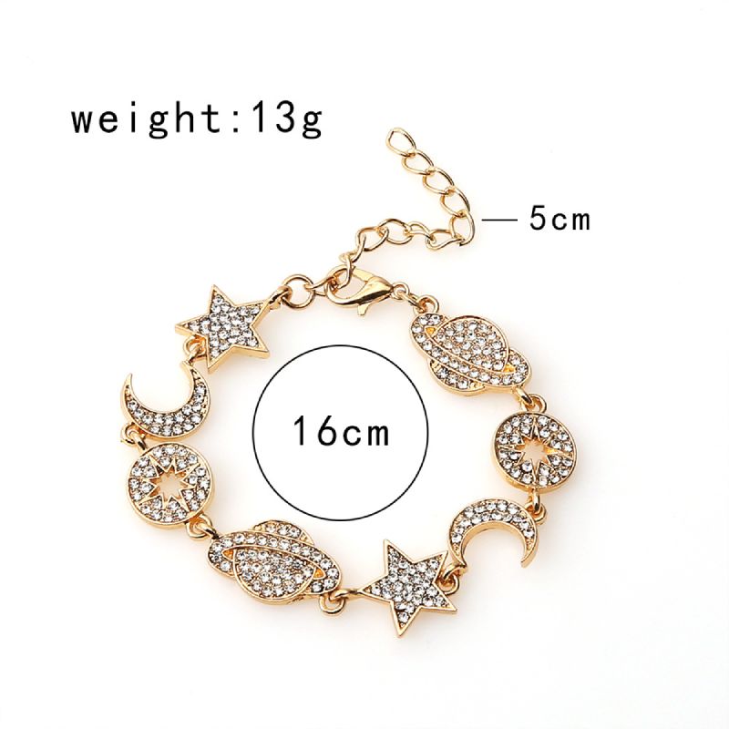 Female Fashionable Bracelets Woman Design Gold Star Jewelry