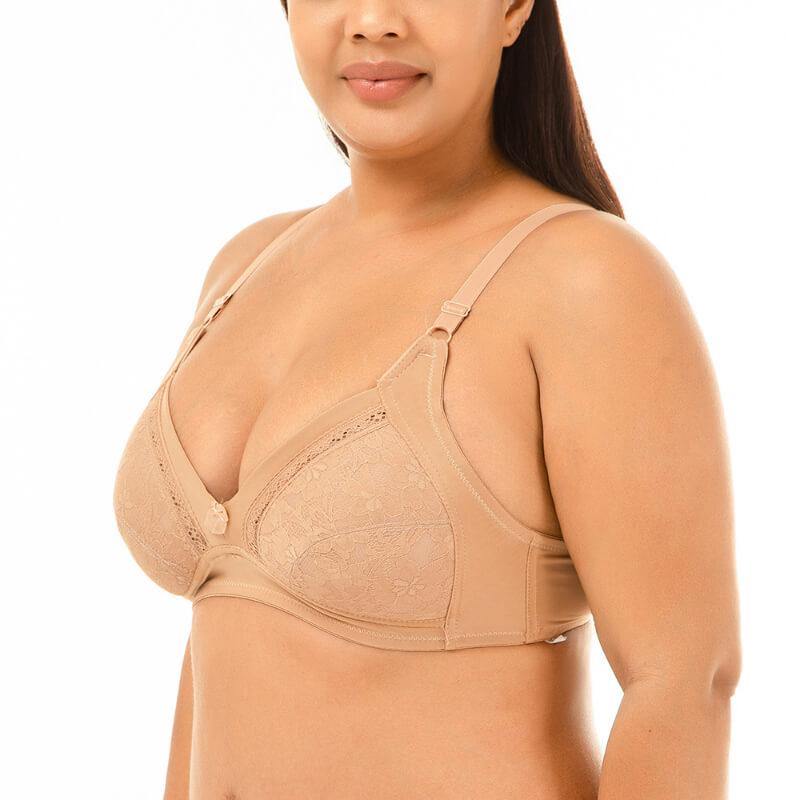 Womens Full Coverage Ultimate Lift and Support Wire Free Bra - CHALIER