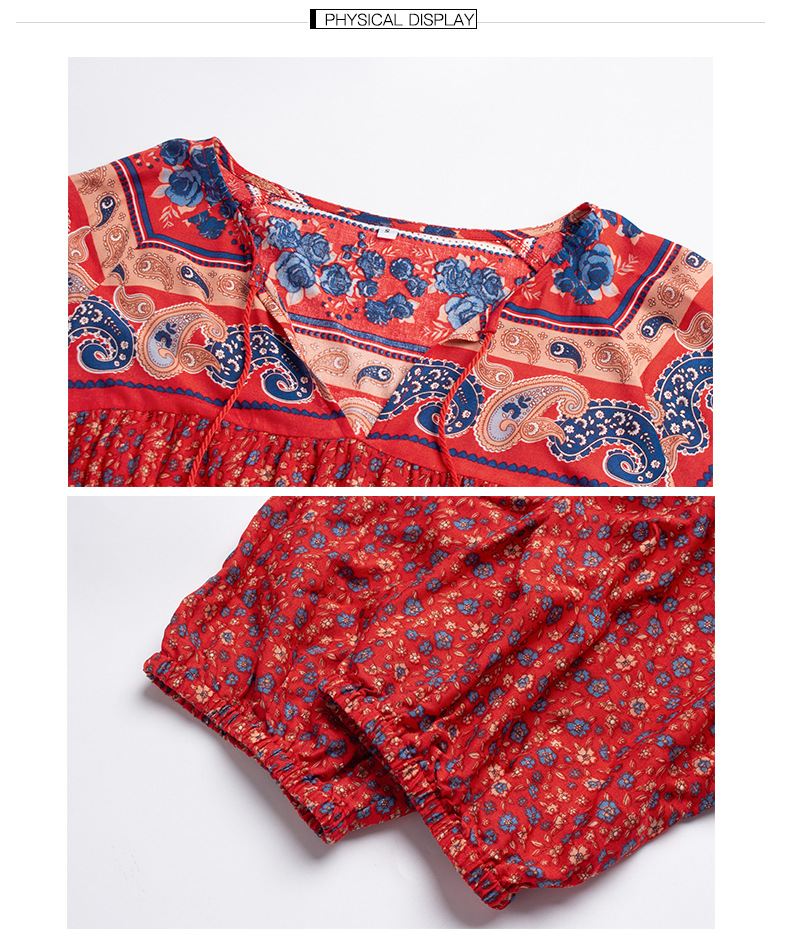 Women's Fashion Dress Design Bohemia Skirt