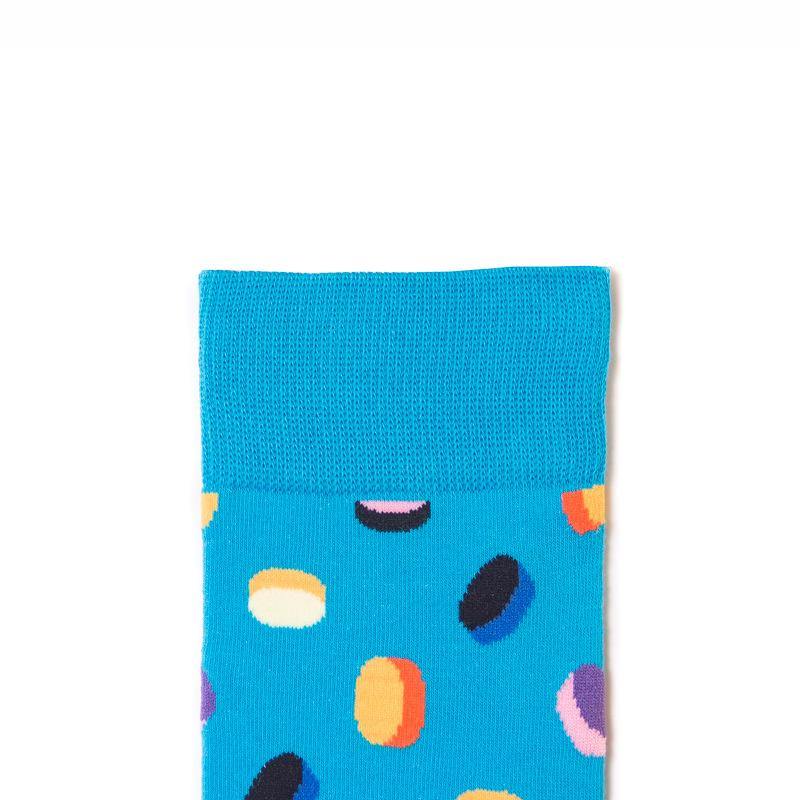 Womens & Mens Crew Happy Fun Socks Unisex Skate Socks Set 5 Pairs - CHALIER