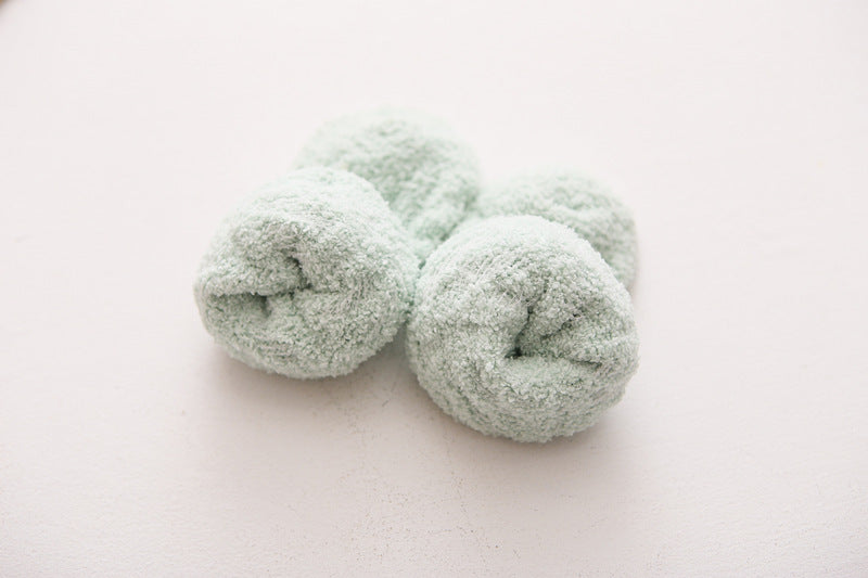 Womens Coral Fleece Socks Home Thick Slipper Sleep Socks Winter Socks Set 7 Pairs