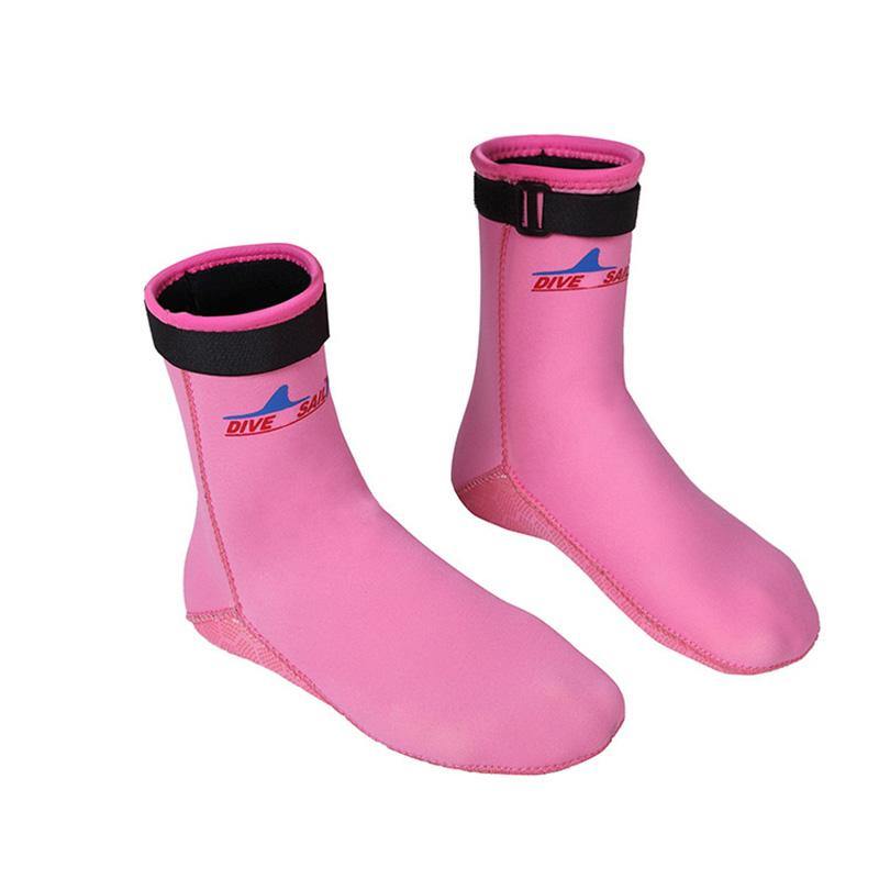 Diving Socks Unisex 3mm Cold-proof Warm Surf Swimming Beach Socks - CHALIER