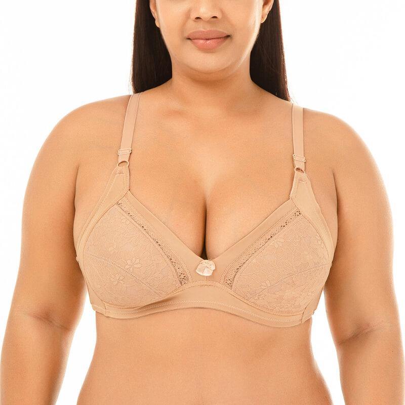 Womens Full Coverage Ultimate Lift and Support Wire Free Bra - CHALIER