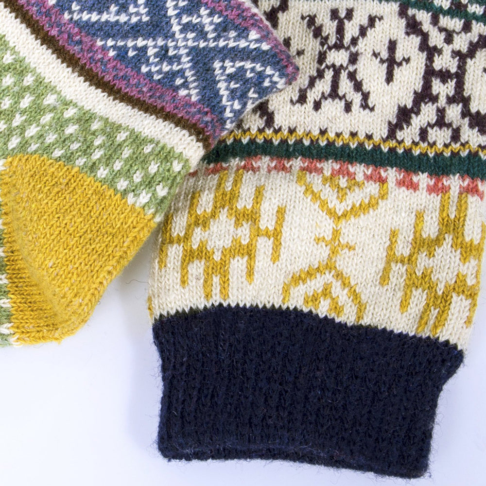 Womens Winter Soft Warm Thick Knit Wool Crew Socks 5 pairs