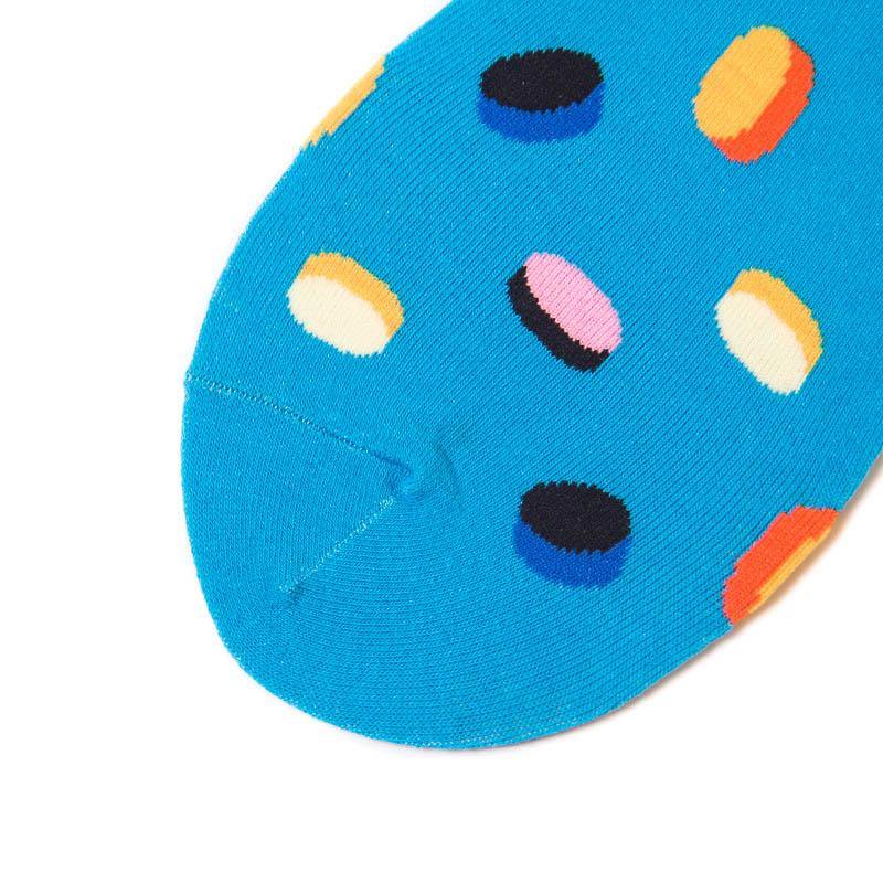 Womens & Mens Crew Happy Fun Socks Unisex Skate Socks Set 5 Pairs - CHALIER