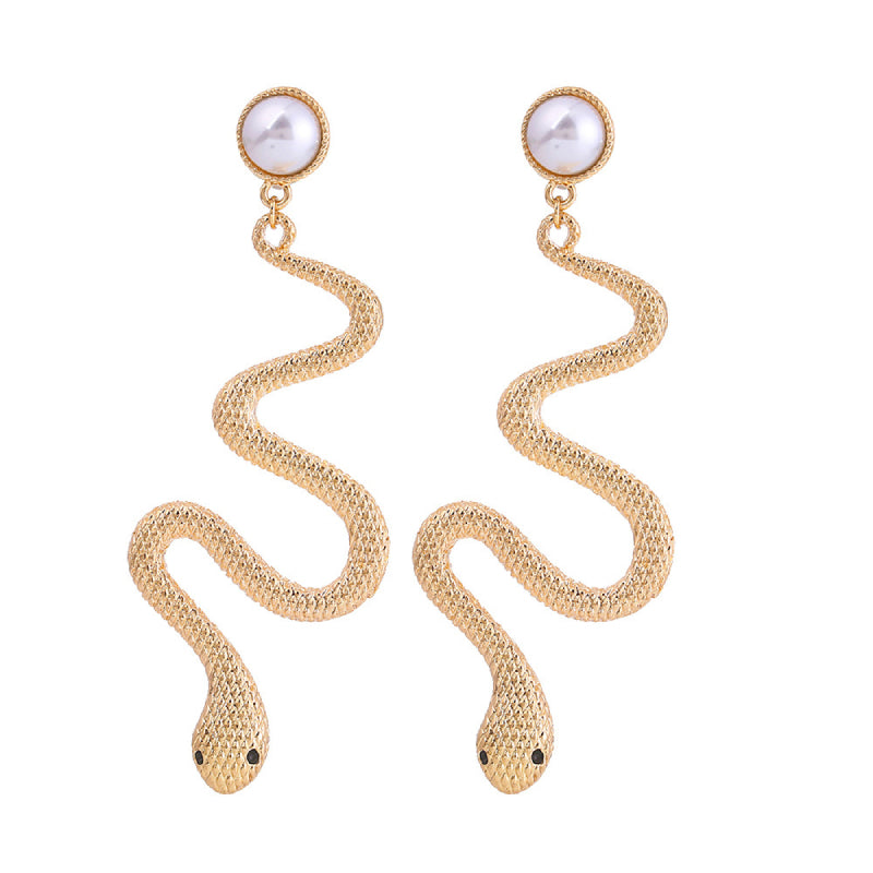 Female Hot Drop Earrings Woman Snake Earrings