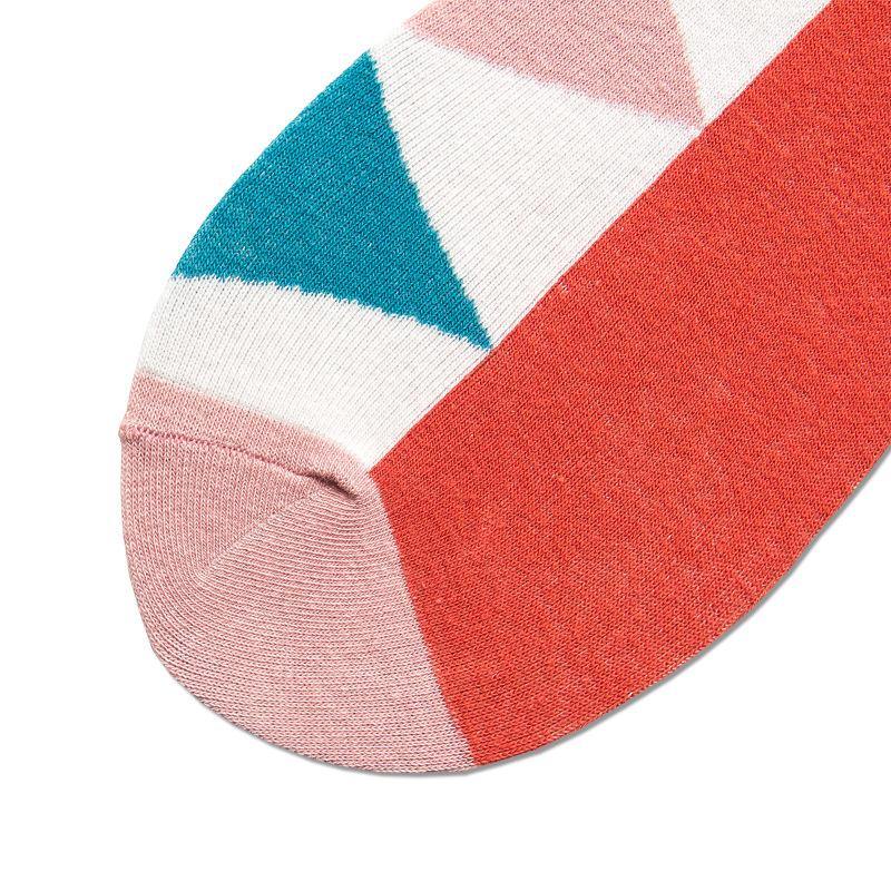 Chalier Men Socks British Style Geometric Pattern 6 Pack - CHALIER