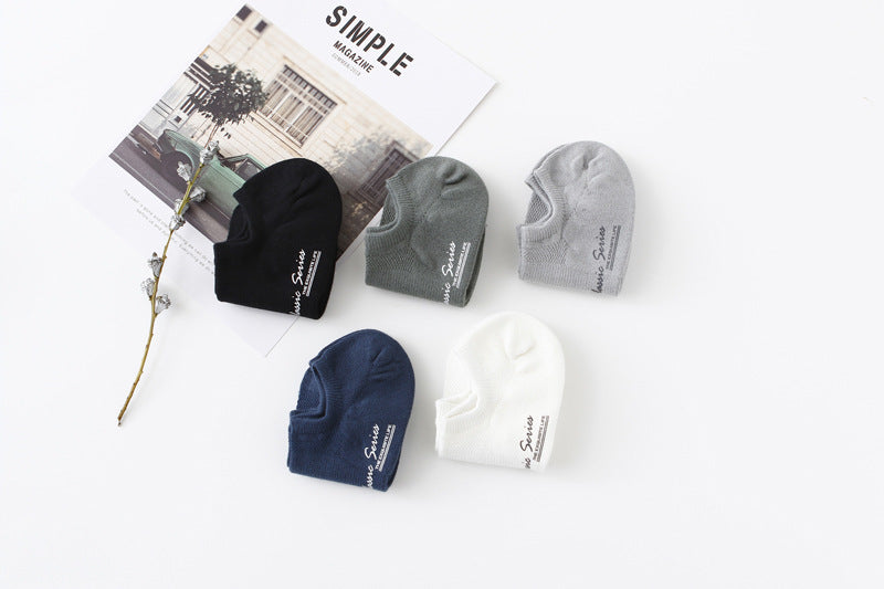 Chalier Men Sports Ankle Socks Mesh 5 Pack