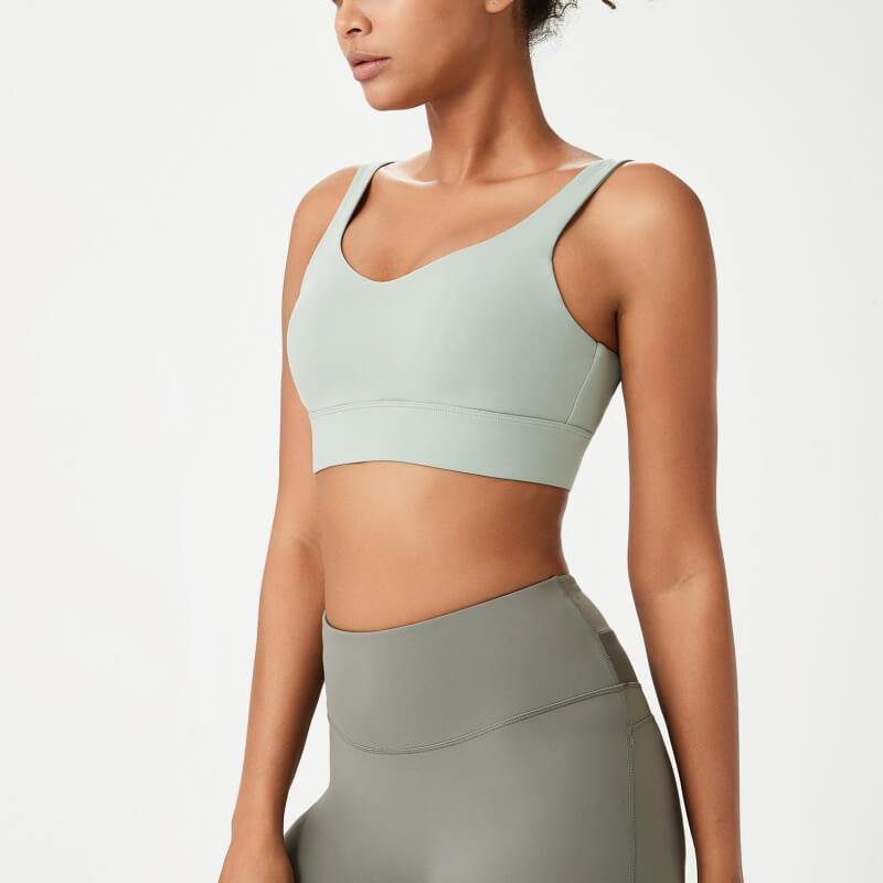 Women Sport Bra Removable Pads Bra for Yoga Running Athletic Gym Workout Fitness - CHALIER