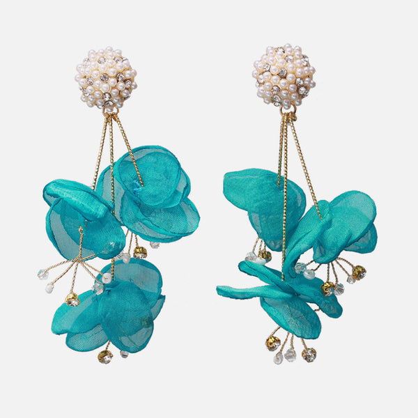 Female Bohemian Earrings Women Flower Drop Earrings