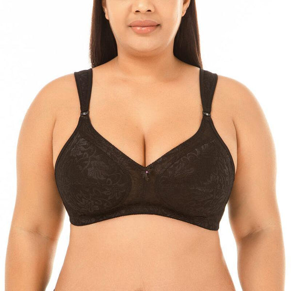 Womens Plus Size Full Figure Plus Size MagicLift Original Wirefree Support Fashion Bra - CHALIER