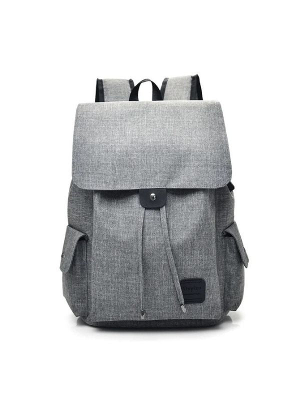 Canvas Backpack Casual USB Interface Charging Backpack