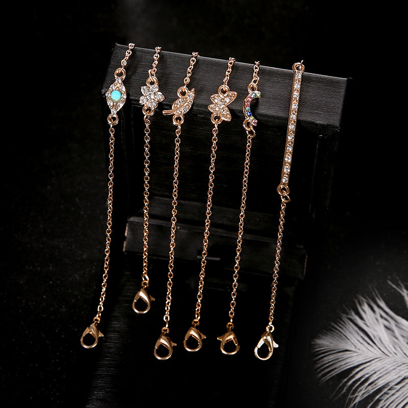 Female Fashionable Bracelets Woman Design Mini Jewelry Set