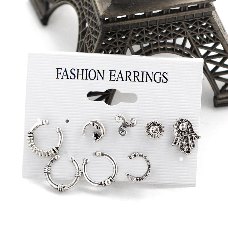 Female Fashionable Earrings Women Hot Design  Wire Ear Loop