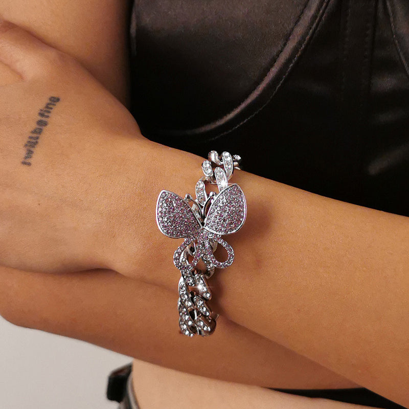 Female Fashionable Bracelets Woman Hot Butterfly Jewelry
