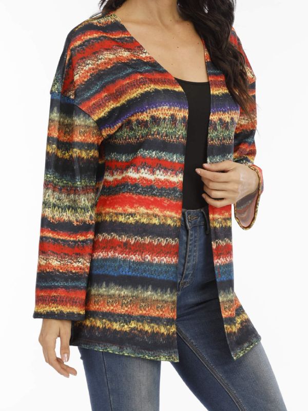 Women's Fashion Outwear Casual Colorful Coat