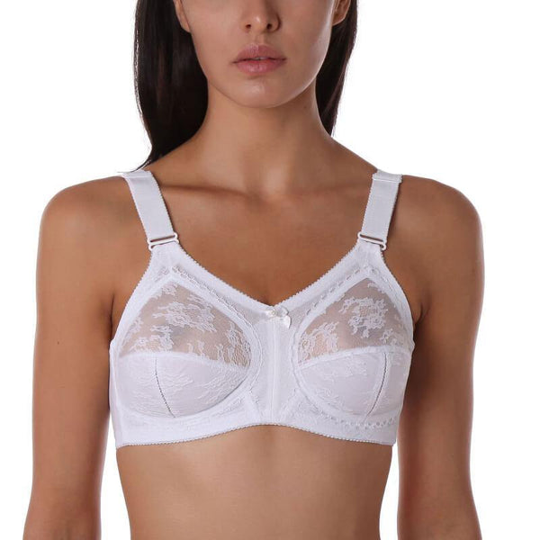 Womens Ultrathin Sexy Beautiful Support Lace Ultimate Lift and Support Fashion Plus Size Bra - CHALIER