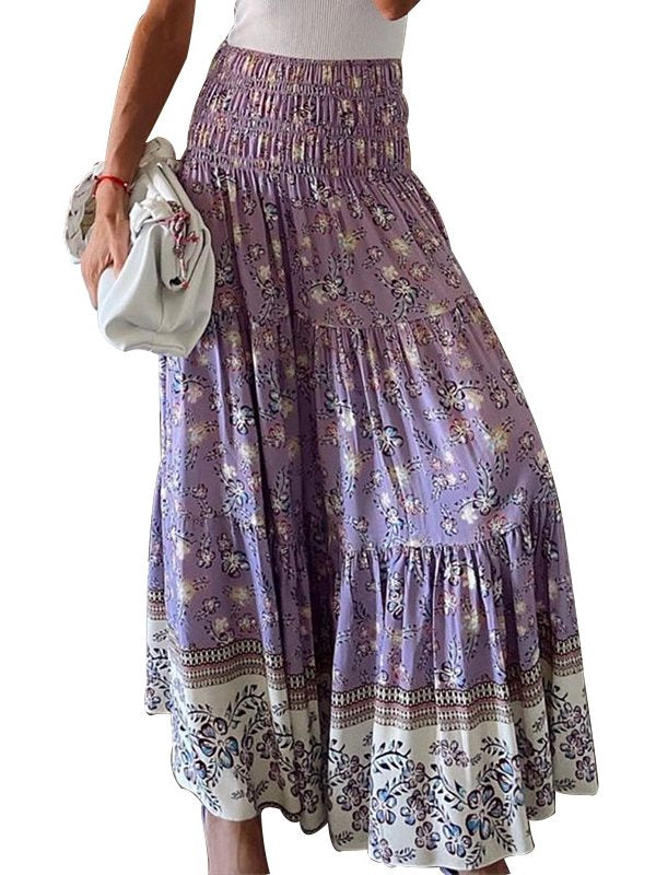 Women's Fashion Skirt Bohemia Long Skirt